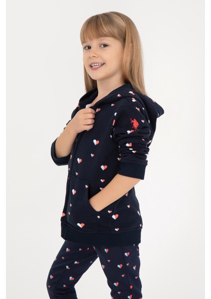 Kız Çocuk Lacivert Sweatshirt 50298198-VR033
