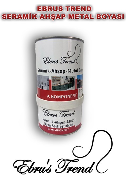 Seramik Ahşap Metal Boyası 1,05+0,2 kg