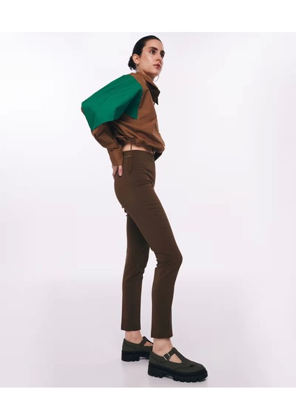 Slim Fit Haki Pantolon fırsatları