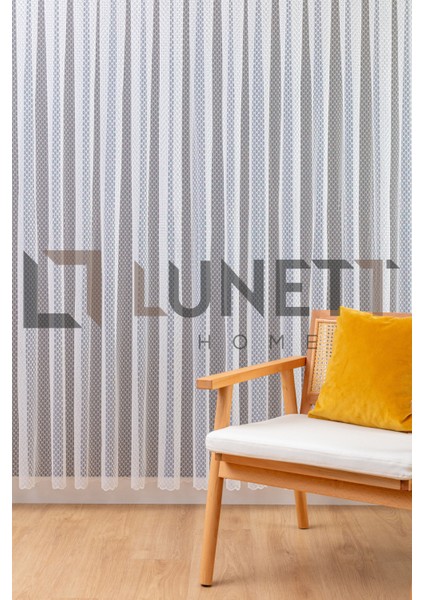 Kullanıma Hazır Irma Desen (1x2.5) Orta Pile Tül Perde fırsatları