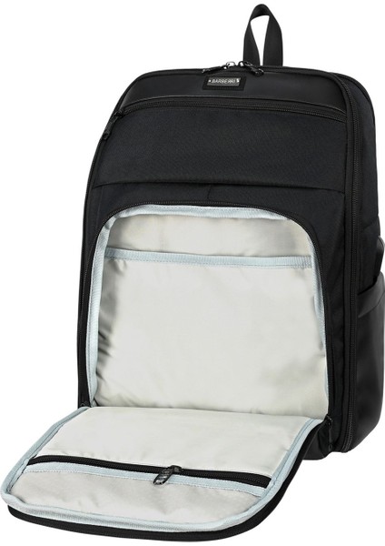 25N-03-0021 USB Girişli 17'' Tam Korumalı Notebook+Tablet+Telefon Bölmeli Business Sırt Çantası