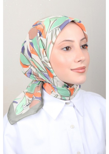 Soft Pamuk Eşarp 4128-1 Mint Yeşili