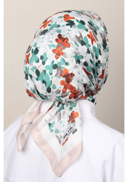 Soft Pamuk Eşarp 4131-3 Bej