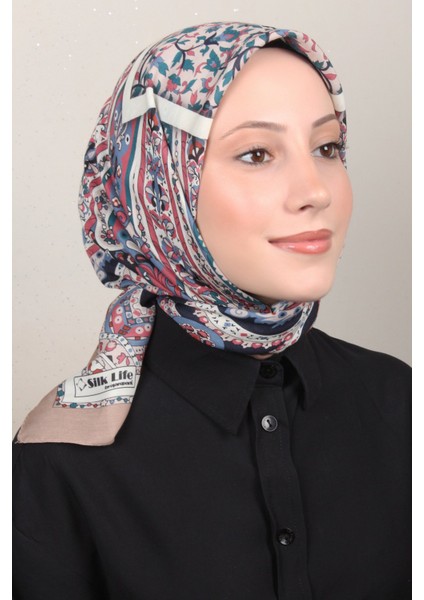 Soft Pamuk Eşarp 4127-6 Sütlü Kahve