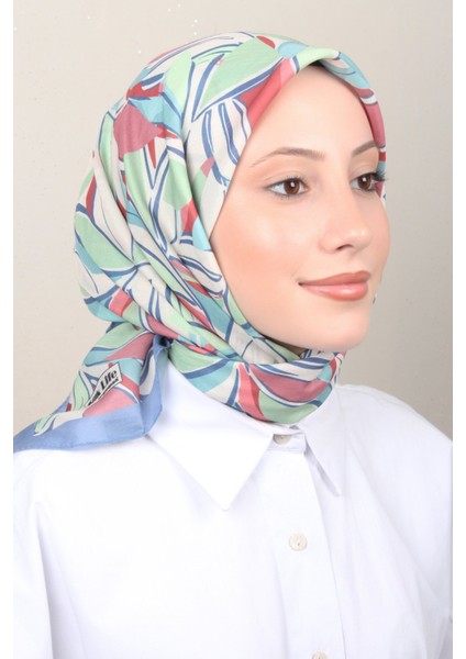 Soft Pamuk Eşarp 4128-9 Indigo