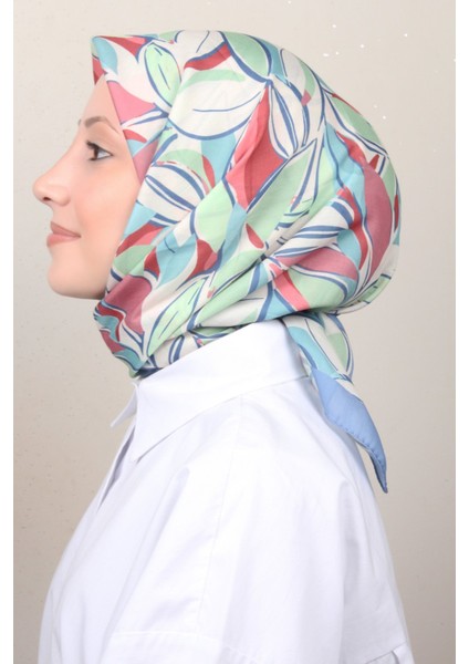 Soft Pamuk Eşarp 4128-9 Indigo