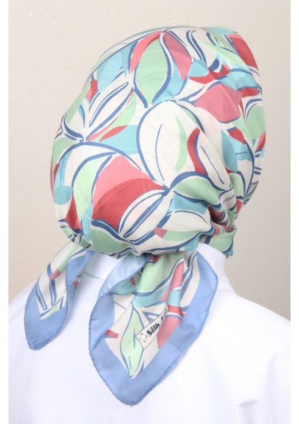 Soft Pamuk Eşarp 4128-9 Indigo