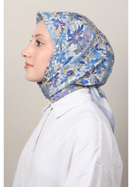 Soft Pamuk Eşarp 4133-7 Lila