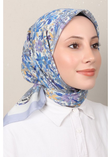 Soft Pamuk Eşarp 4133-7 Lila