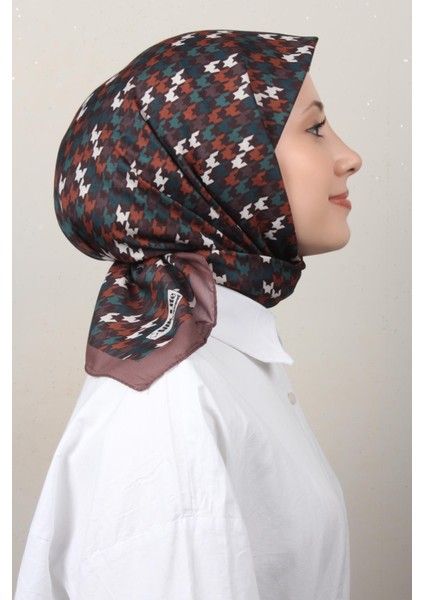 Soft Pamuk Eşarp 4140-10 Kahverengi
