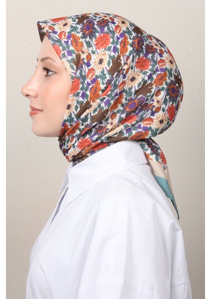 Soft Pamuk Eşarp 4132-1 Su Yeşili modelleri