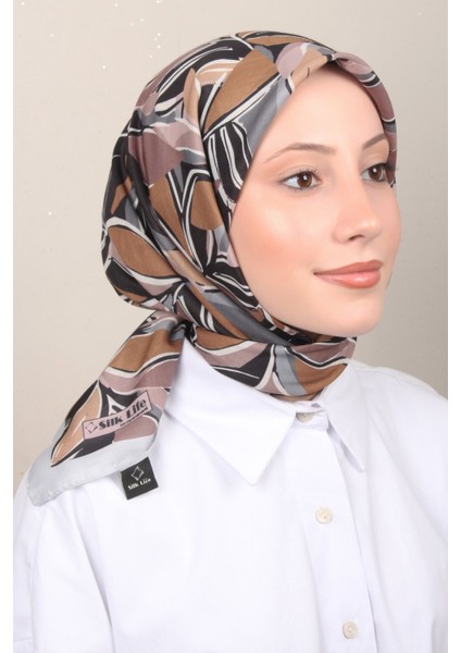 Soft Pamuk Eşarp 4128-6 Gri