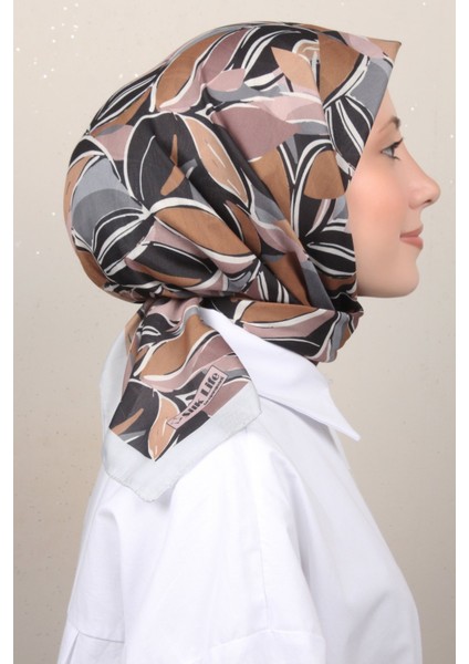 Soft Pamuk Eşarp 4128-6 Gri