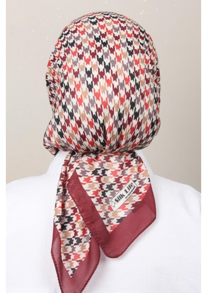Soft Pamuk Eşarp 4140-3 Bordo