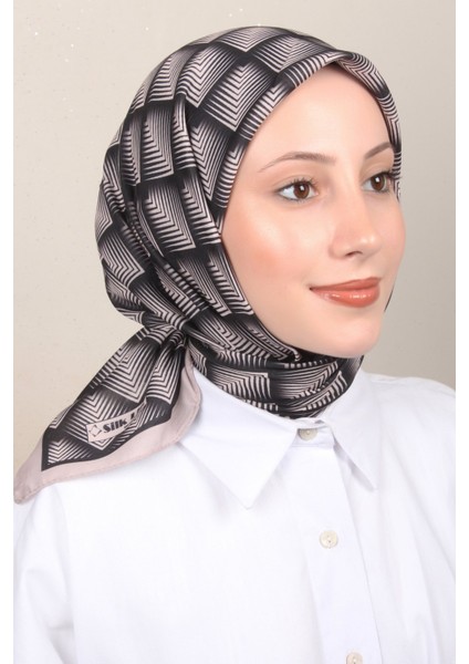 Soft Pamuk Eşarp 4129-15 Pudra