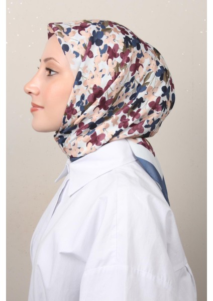 Soft Pamuk Eşarp 4131-9 Indigo