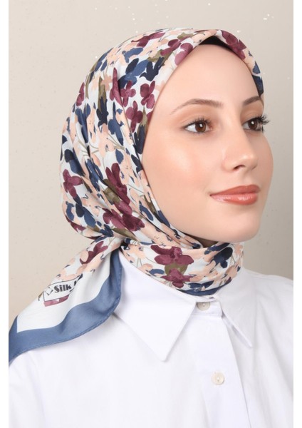 Soft Pamuk Eşarp 4131-9 Indigo