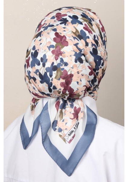 Soft Pamuk Eşarp 4131-9 Indigo