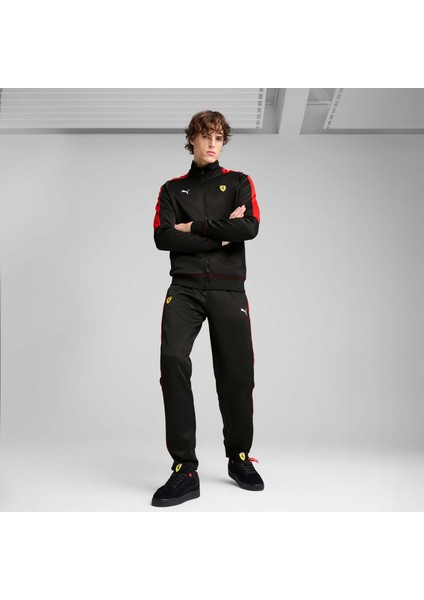 Scuderia Ferrari Race Mt7 Erkek Siyah Ceket (630194-01)