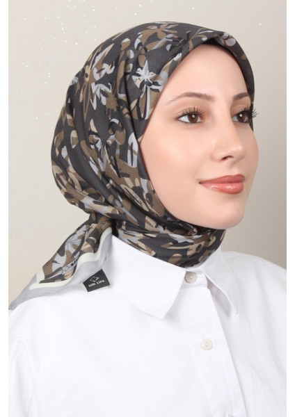 Soft Pamuk Eşarp 4134-2 Gri