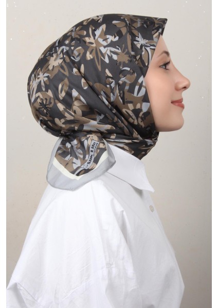 Soft Pamuk Eşarp 4134-2 Gri