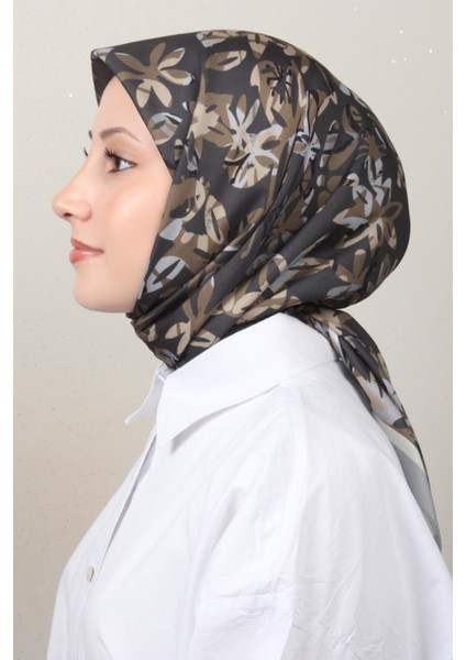 Soft Pamuk Eşarp 4134-2 Gri
