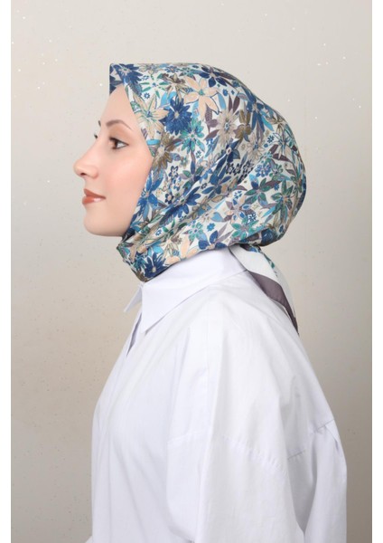Soft Pamuk Eşarp 4133-3 Gri