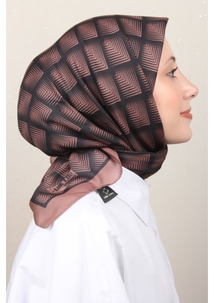 Soft Pamuk Eşarp 4129-12 Kahve