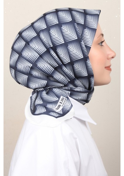 Soft Pamuk Eşarp 4129-6 Beyaz