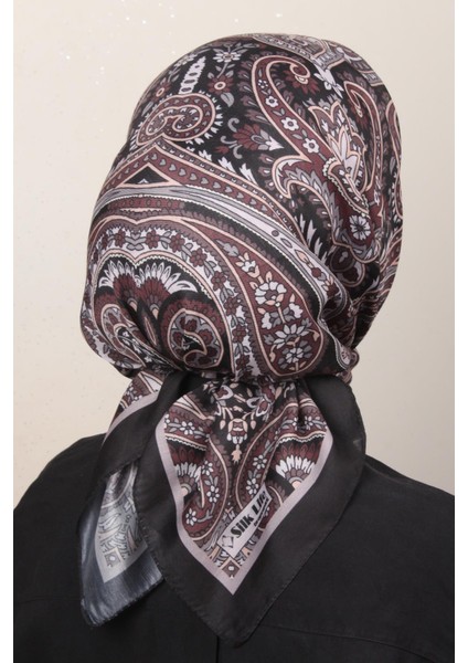 Soft Pamuk Eşarp 4130-12 Siyah