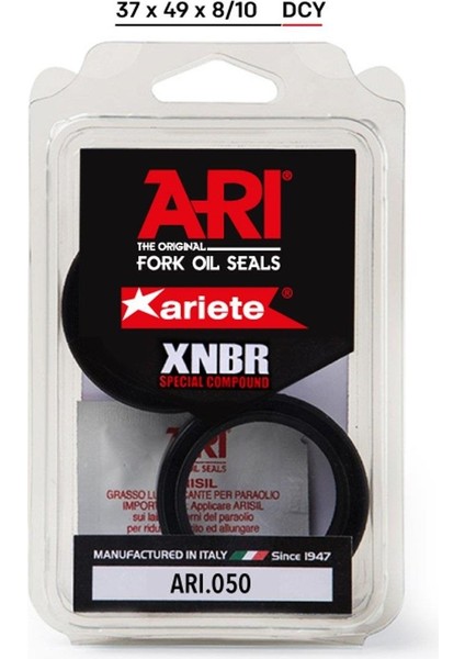 Arıete Suzuki Vl 250 Intruder (2000-2004) Ön Amörtisör Yağ Keçesi Çift Yaylı 34X49X8/10