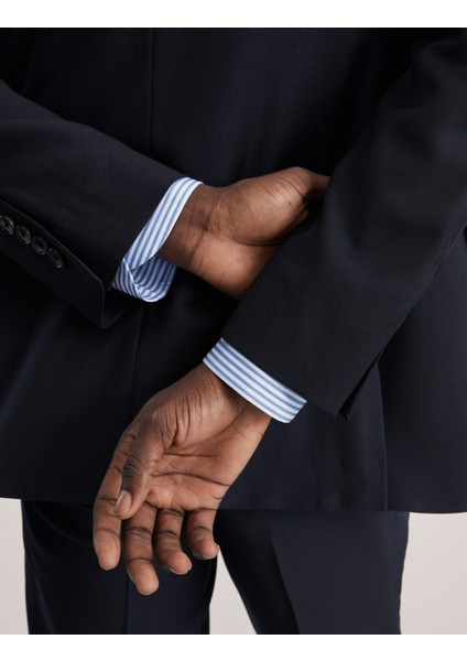 Tailored Fit Klasik Saf Yün Ceket fiyatları