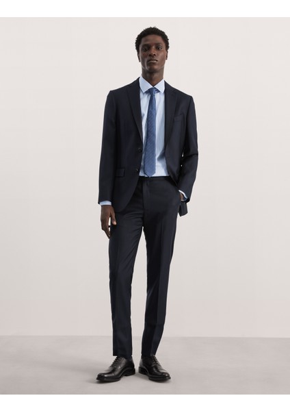 Tailored Fit Klasik Saf Yün Ceket modelleri