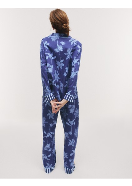 Saf Pamuklu Cool Comfort™ Desenli Pijama Takımı