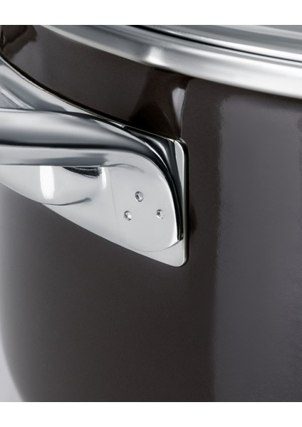 Titanyum Emaye Karnıyarık Tenceresi - Antrasit - 26 cm fiyatları