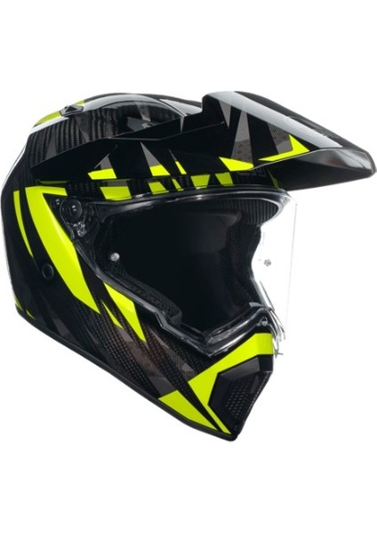 Kask/ Ax9 E2206 Mplk Steppa Carbon/grey/yellow MO124 /