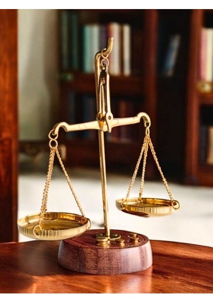 Retro Ahşap El Terazisi Kuyumcu Terazisi Antika Kolleksiyon Nostaljik 10 gr Pirinç Ağırlık fırsatları