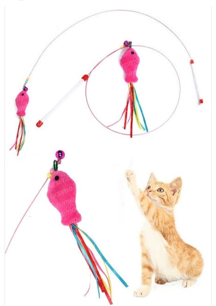 Sanal Sepeti: 90 cm Kedi Oyun Oltası Kedi Oltası Kedi Oyuncağı modelleri