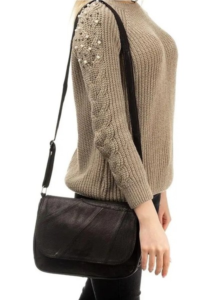 Hakiki Deri Kadın Omuz Çantası