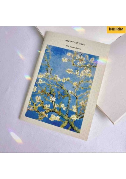 Defter Van Gogh Çizgisiz Bloknot Defteri