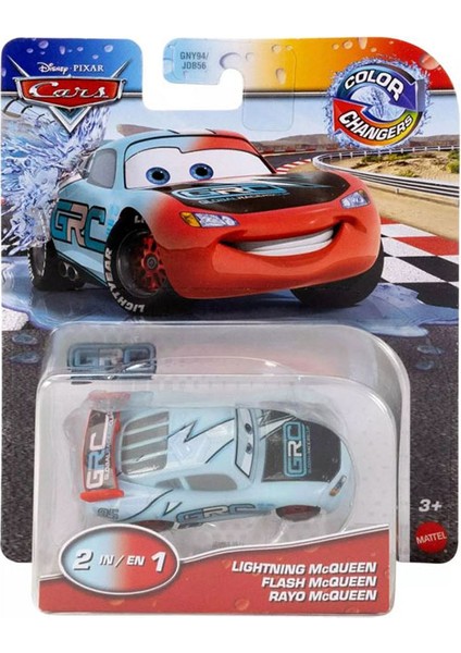Disney Pixar Cars Color Changers Grc Lightning Mcqueen (1/55) Renk Değiştiren Araçlar