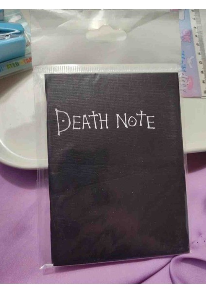 Defter Death Note Çizgisiz Not Defteri