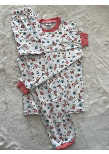 Fareli Pijama Takımı