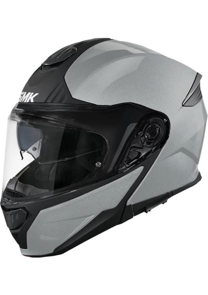 Gullwıng Unıcolour Matt Nardo Grey Çene Açılır Kask
