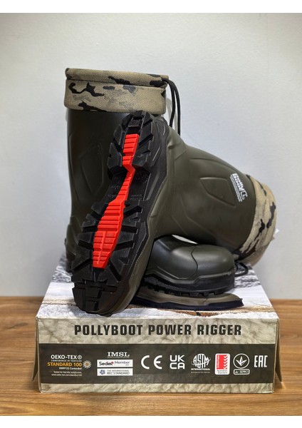 Power Rigger Içi Yünlü Termal Çizme ( Yeni Üretim )