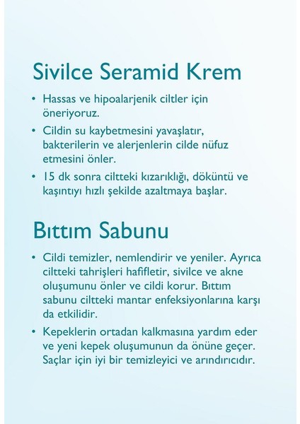 Bıttım Sabun & Seramid Krem fiyatları