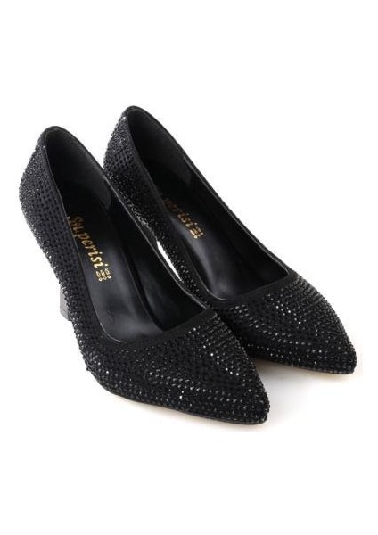 Sprs 02723 8 cm Topuklu Kadın Stiletto Ayakkabı