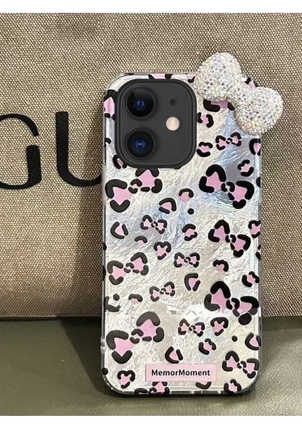 Apple iPhone 11 Uyumlu Papyonlu 3D Silikon Kılıf