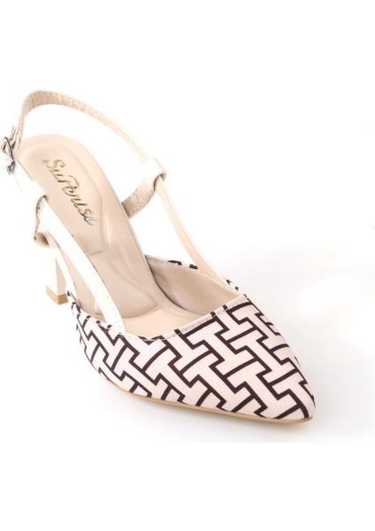 Sprs 02719 8 cm Topuklu Kadın Stiletto Ayakkabı fiyatları