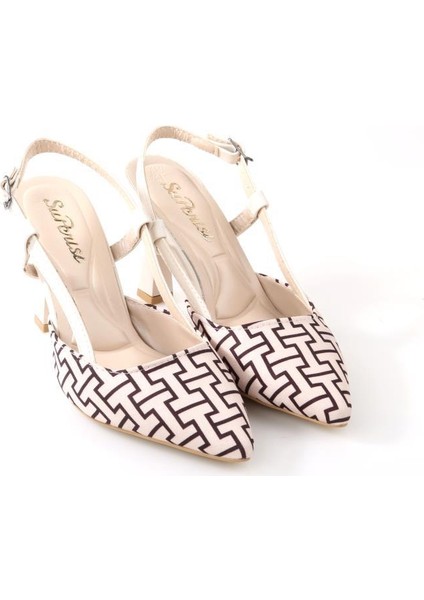 Sprs 02719 8 cm Topuklu Kadın Stiletto Ayakkabı fırsatları
